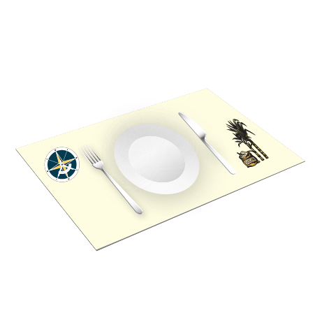 Tischsets aus Zuckerrohrpapier | DIN A3 | einseitig bedruckt