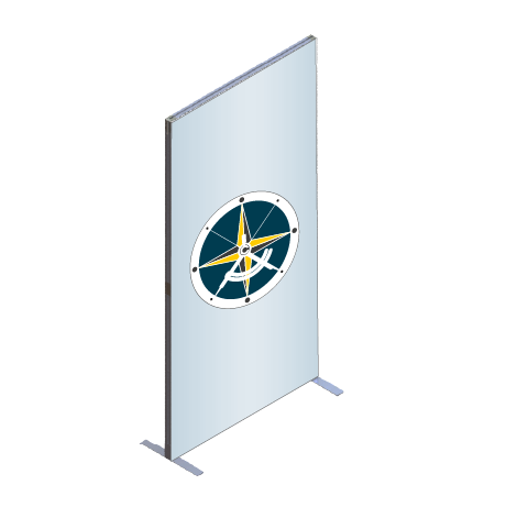 FASTFRAME™ Aufsteller | 1 Modul | mit Druck