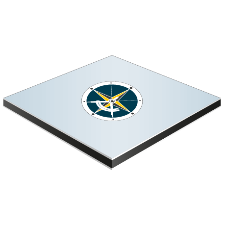 Aluverbundplatte 3 mm