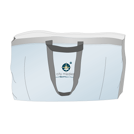 Canvas Tragetasche mit Druck