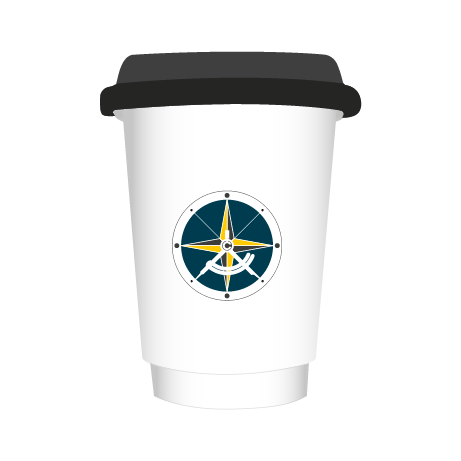 Pappbecher to Go BIO | 300 ml doppelwandig | rundum bedruckt