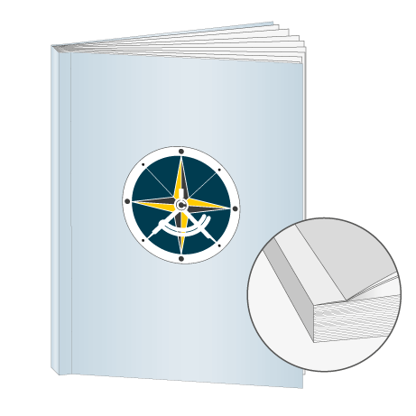 Broschüren Klebebindung DIN A6