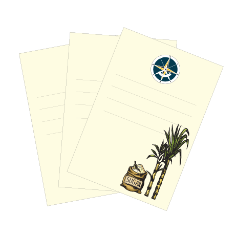 Briefpapier aus Zuckerrohr | DIN A4 | einseitig bedruckt